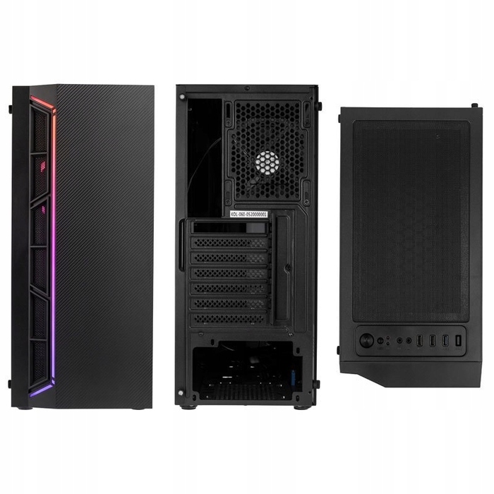 Корпус Full Tower Kolink Inspire K7 ARGB, чорний