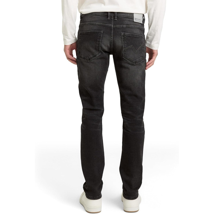 Джинси чоловічі TOM TAILOR Piers Slim Fit, чорний денім (28W/32L)