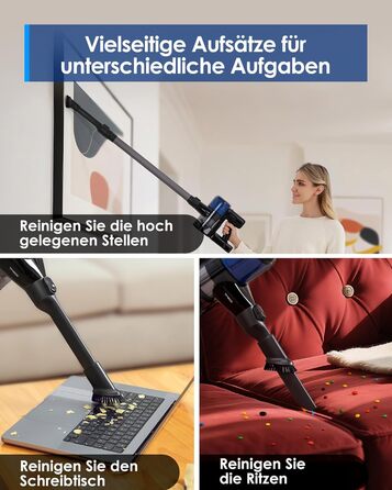 Бездротовий пилосос Tineco Pure ONE S30: 150AW, до 65 хв роботи, ZeroTangle-щітка, LED-підсвітка, для твердих поверхонь