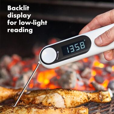 OXO 11204300 Good Grip Thermocouple Thermometer, Plastic, White