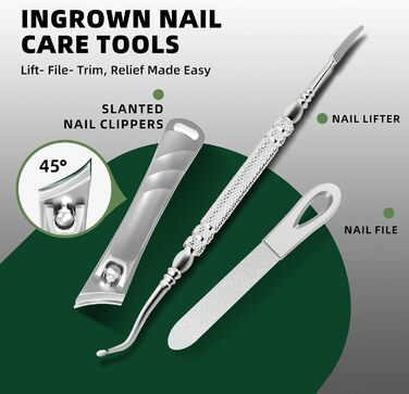 Кусачки для нігтів великого пальця ніг Nagel (Німеччина) 37мм, сталь, для чоловіків та літніх людей