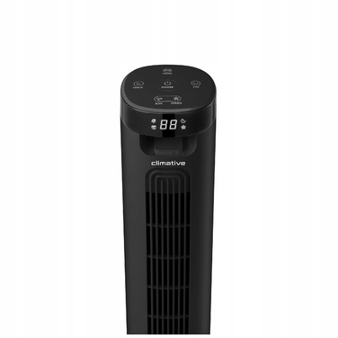 Колонний вентилятор Climative Fresh ION TF-46ESBI, чорний