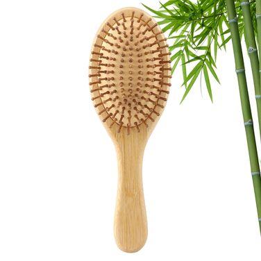 Набір дерев'яних гребінців з бамбука (3 шт.) - для чоловіків, жінок та дітей, для густого та тонкого волосся