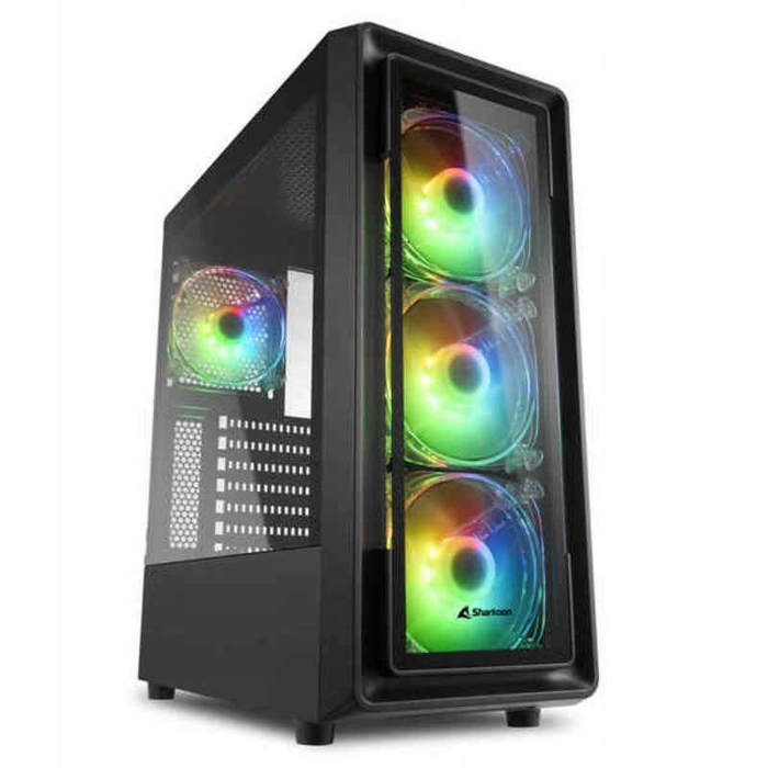 Корпус Sharkoon TK4 RGB Midi Tower, чорний