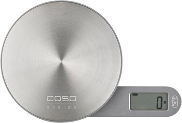 CASO Kitchen EcoMate Kinetic Kitchen Scale - 5kg, 1g Increments, Battery-Free, Award-Winning