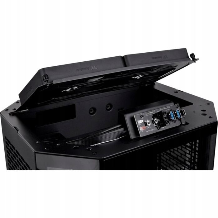 Корпус Thermaltake The Tower 300 TG Micro Tower, чорний