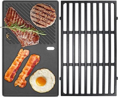 Чавунний Grillrost для Weber Spirit I & II 200 серії, Spirit E-210, E-220, S-210, S-220. Замінна частина, чавунний Grillrost, 44,5 см. Сумісний з Weber 7637