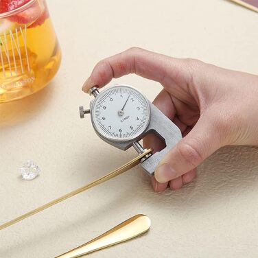 Набір ложок HOMQUEN з довгим руків'ям (8 шт.) - кавові, для коктейлів, чайні, з нержавіючої сталі (сріблясті)