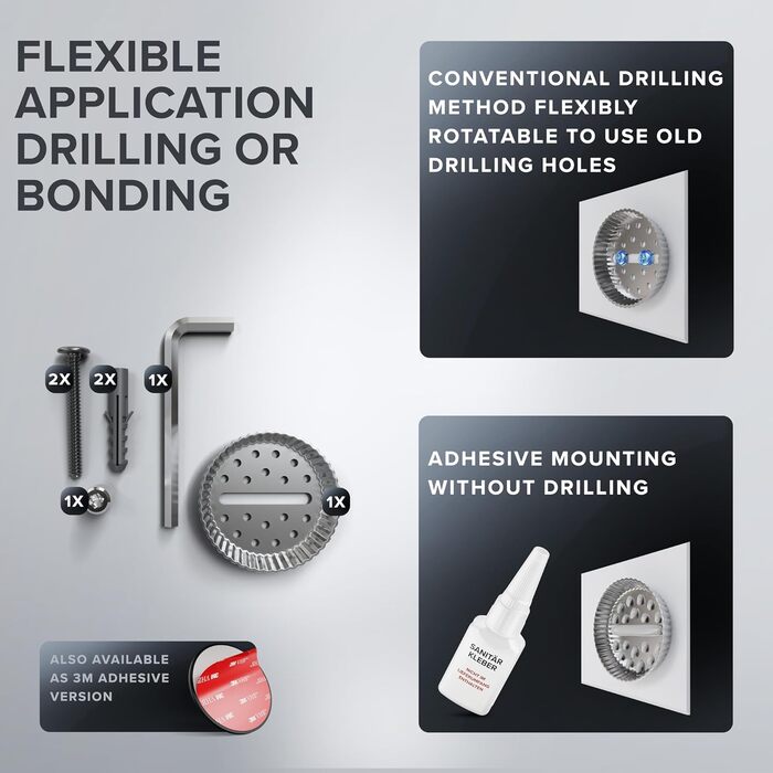 Миска для мила з кріпленням для настінної установки | Нержавіюча сталь | Чорний колір | Зі скляною вставкою | Для ванної кімнати або кухні