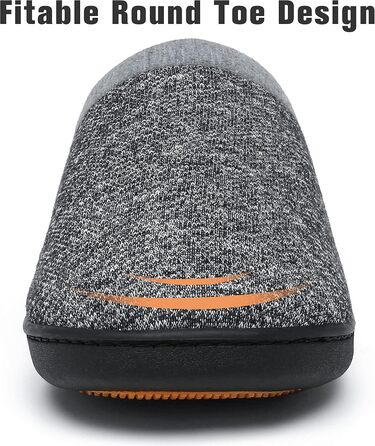 Тапочки жіночі зимові Mishansha Herren з піною пам'яті, антиковзкі, розмір 36-49, колір чорний