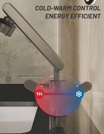 Кухонний змішувач Vorfenster з поворотним гусаком 1080°, 2 режими струменя, нержавіюча сталь, для кухні/ванної кімнати