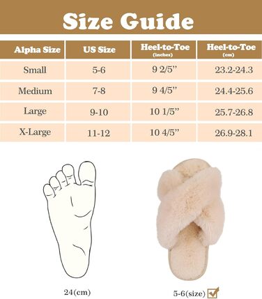 Тапочки жіночі Ankis з плюшу з перехресними ремінцями, теплі зимові тапочки з меморі-піною, відкриті пальці, пухнасті тапочки для дому та вулиці (білий, чорний, сірий, верблюжий) (36/37 EU)