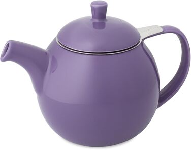 FORLIFE Curve Teapot with Infuser, 625 ml 24-Ounce / 710 ml (Violet)