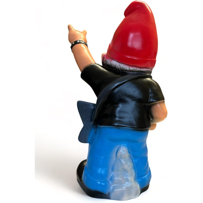 Cheerful Garden Gnome Rocker