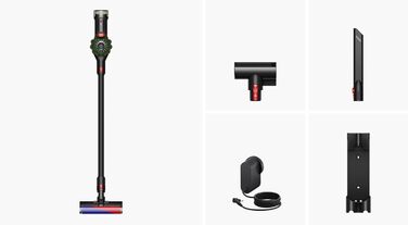 Бездротовий пилосос Dyson V8 Cyclone: потужність 130 AW, до 40 хв роботи, технологія Motorbar проти заплутування волосся, видаляє шерсть тварин, для підлоги та рук