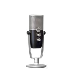 AKG Ara USB-C конденсаторний мікрофон для подкастів, відео, геймінгу та стрімінгу, синьо-сріблястий