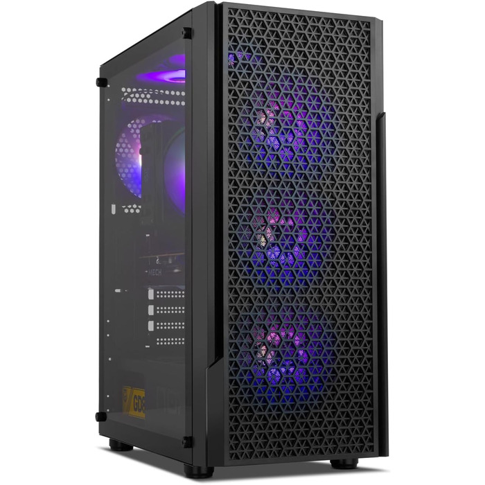Корпус для ПК NOX COOLBAY RX (ATX, Micro ATX), USB 3.0, сітка, чорний (INFINITY BETA)