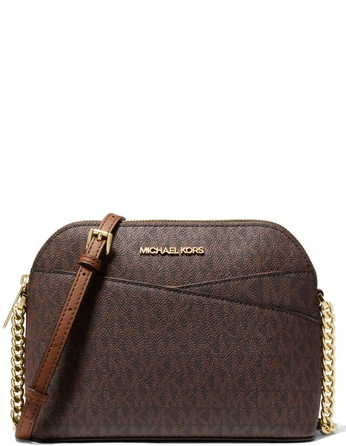 Сумка-кросбоді Michael Kors з екошкіри, коричнева