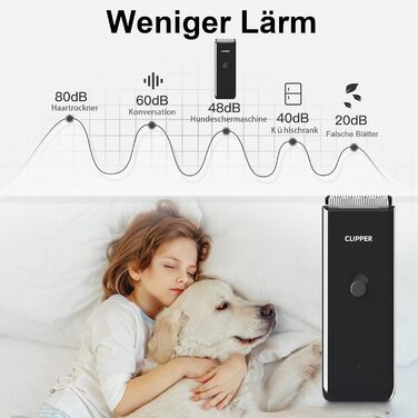 Машинка для стрижки собак ENSSU, бездротова, акумуляторна. Набір для догляду за шерстю собак та котів, для собак, котів, цуценят, кошенят. Зелений (Стандартний набір, Чорний)