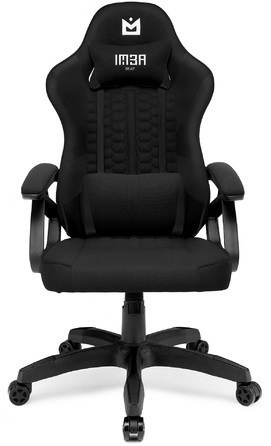 Ігрове крісло IMBA seat Guardian, тканина, чорний