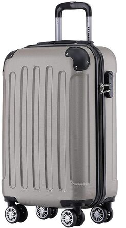 Чемодан ручної поклажі TRVLMORE 54x36x20 см - валіза на колесах, ручний чемодан, валіза з жорстким корпусом, легкий ручний чемодан, валіза на колесах