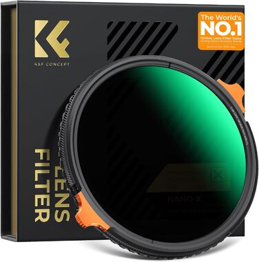 Фільтр K&F Concept Nano-X True Color 58mm 2-в-1 (Поляризаційний & ND2-ND32)