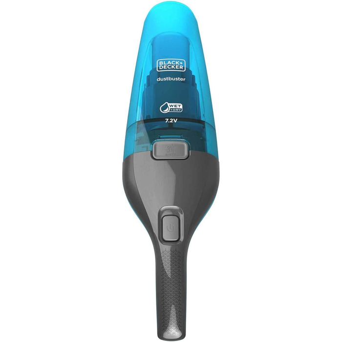 Акумуляторний пилосос 2-в-1 Black+Decker WDC215WA (вологий/сухий, 7.2V, з насадкою для вологого прибирання, станція зарядки)