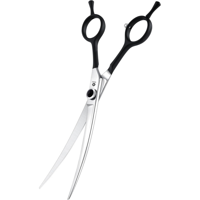 Ножиці для собак Dream Reach 6,5 дюйма, професійні, з нержавіючої сталі 440C, вигнуті, у подарунковій коробці, для грумінгу собак та котів