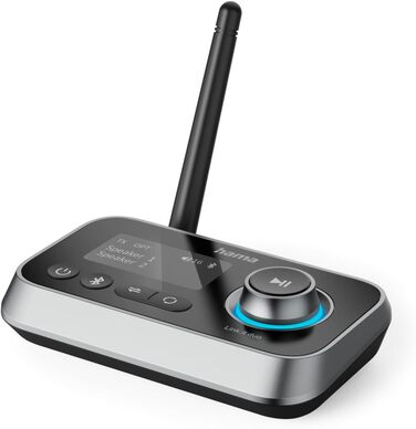 Bluetooth адаптер Hama для телевізора, стереосистеми, проектора: підключення навушників, колонок, телефону, планшета (Bluetooth передавач/приймач, Aux 3.5mm, Optical)