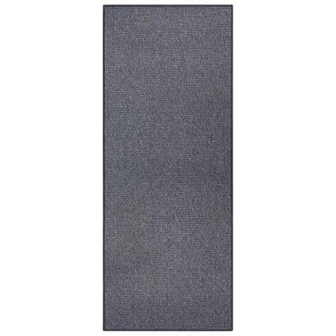 Килимок Bouclé Läufer – антиковзаючий килимок для кухні, вітальні, ванної кімнати, прихожої – 67x200 см (80x200 см, антрацит)