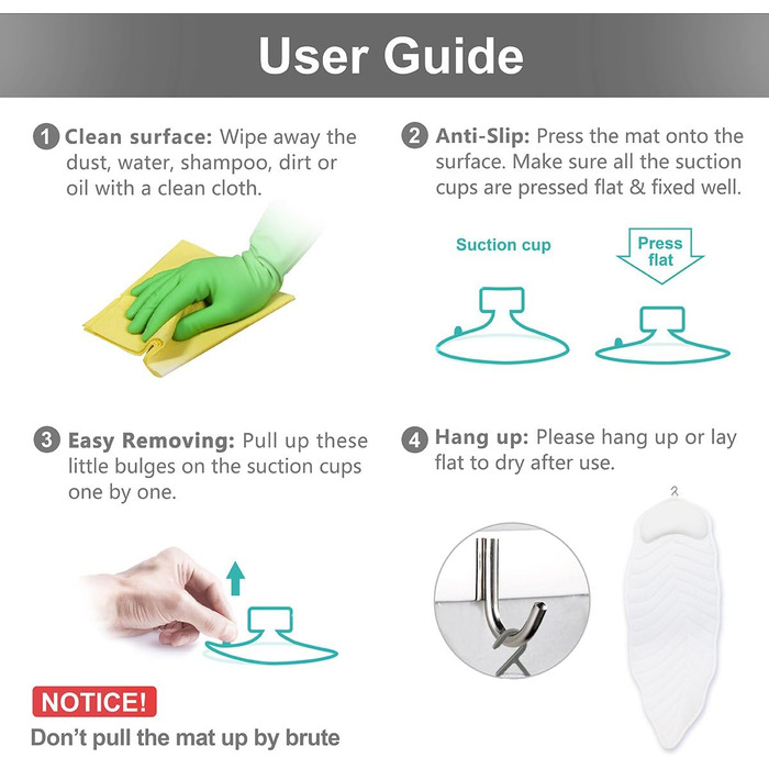 Bathtub Pillow Full Body Bath Pillow Cushion - Bathtub Mat with Headrest Supports Neck, Back and Legs - Hanging Hooks for Quick Drying Home Spa