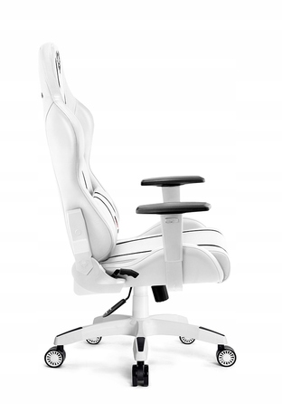 Ігрове крісло Diablo Chairs X-One 2.0, екошкіра, біле