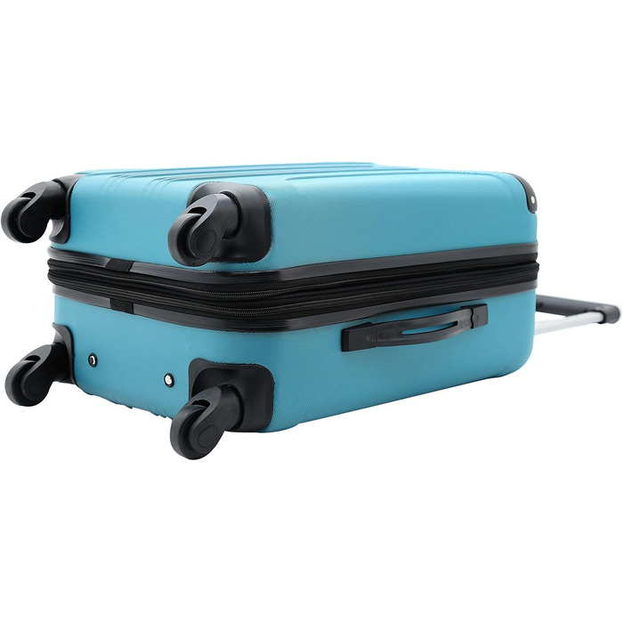 Набір валіз Travelers Club Chicago Hardside Spinner, 5 шт., блакитно-зелений (Trace of Paradise)