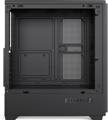 Великий комп'ютерний корпус ATX з USB 3.0, загартованим склом, сіткою (Mesh) та 3-ма RGB-вентиляторами