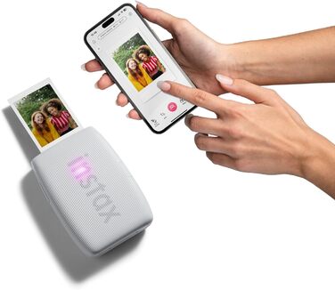 Фотопринтер INSTAX mini Link 3, Clay White (глинобитий білий)