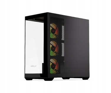 Корпус Krux Exo ARGB midi tower ATX, чорний