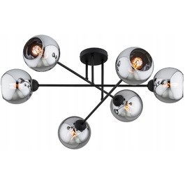 Підвісна люстра Elko-Lighting Dior — 6 точок освітлення, цоколь E27