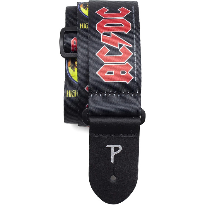 Гітарний ремінь Perri's Leathers LPCP-8014 ACDC з поліестеру, 2 дюйми