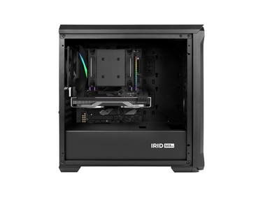 Корпус для ПК Genesis Irid 503 micro ATX, чорний, з вікном