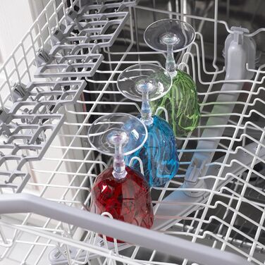 Набір келихів Omada Design Linea Diamond 4 шт., 27,5 cl, акрил, кольорові, для дому та відпочинку