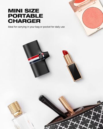 Power Bank VIYISI 5000mAh 20W PD з бездротовою зарядкою та LED-дисплеєм, для iPhone 14/12/11/X/8 та інших, білий/чорний