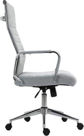 Офісне крісло SVITA Comfort: поворотне, для керівника, для офісу, сірий, тканина