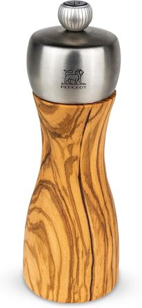 Соломолка Peugeot Fidji 15 см Graphite – ручна, з регулюванням помелу, PEFC-сертифікована деревина