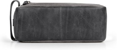 Чоловіча дорожня сумка Londo Echtleder, набір сумок для туалету (чорний)