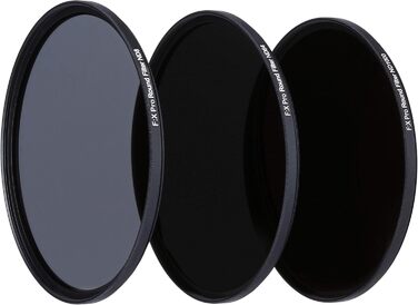 Фільтри Rollei F:X Pro ND (ND 8, ND 64, ND1000) для об'єктивів 82 мм - комплект з 3 фільтрів