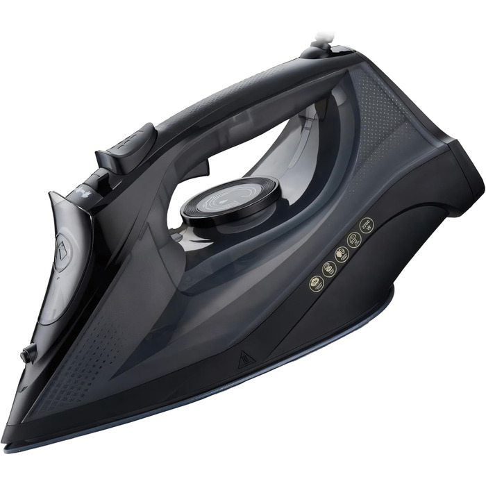 Професійний парогенератор Retoo 2200 Вт з керамічною підошвою, 15-20 г/хв подачею пари, 450 мл резервуар, функціями самоочищення, розпилення, антинакип та стоп-крапель