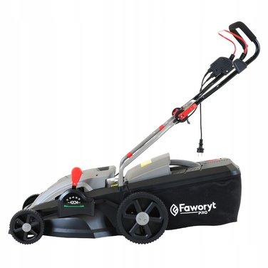 Електрична індукційна газонокосарка Faworyt Pro з кошиком, 1800 Вт, 42 см