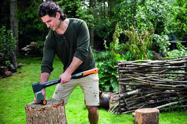 Точилка для ножів Fiskars Xsharp: керамічний точильний елемент, корпус з скловолокна, чорний/помаранчевий