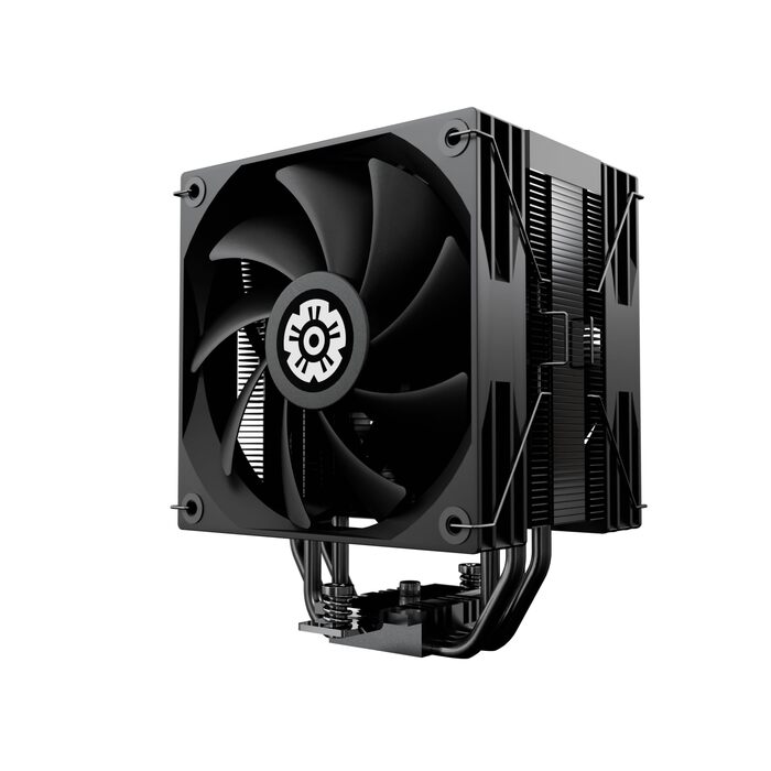 Кулер для CPU ENERMAX ETS-T41D: 2x 120mm вентилятор, гідравлічний підшипник, 4 теплові трубки, підтримка AMD AM5/AM4, Intel LGA1851/1700/115x, TDP 200W+