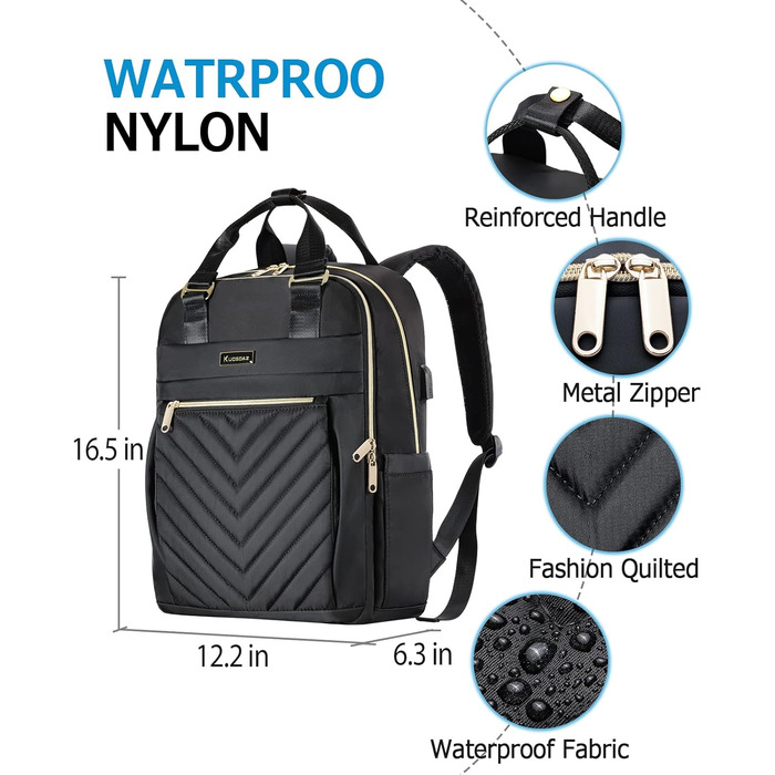 Жіночий рюкзак для ноутбука 15.6